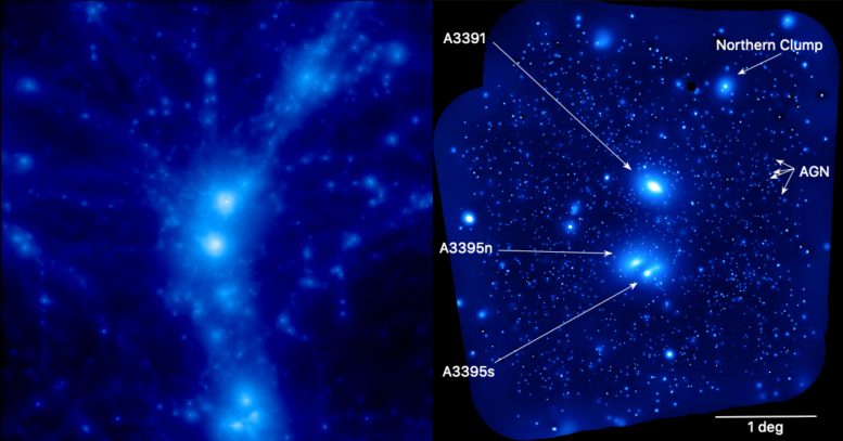 Abell 3391/95 System eROSITA X-ray Image