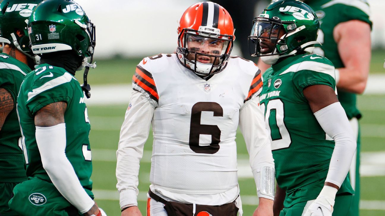 Baker Mayfield says he "failed" the Cleveland Browns because of his floundering at the loss of the New York Jets