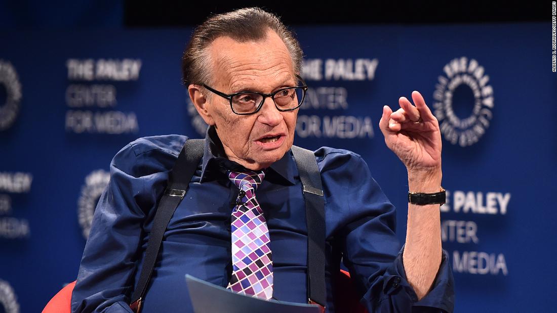 Larry King has been hospitalized due to Covid-19