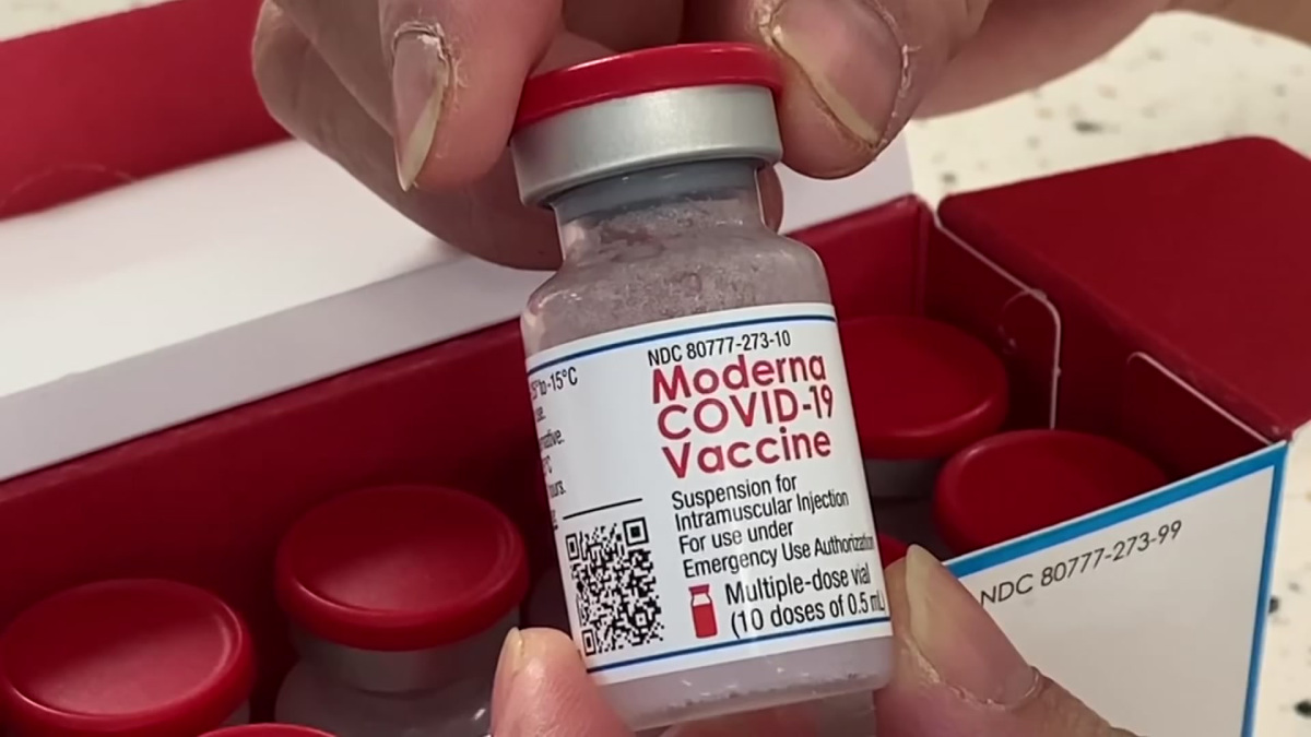 Moderna COVID-19 Vaccine May Cause Side Effects in People Using Facial Fillers - NBC 7 San Diego