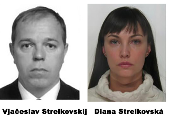 Češi Vjačeslav a Diana Strelkovští, kteří mají ruské občanství, jsou obviněni ze špionážního skandálu na Ukrajině z údajného praní špinavých peněz.